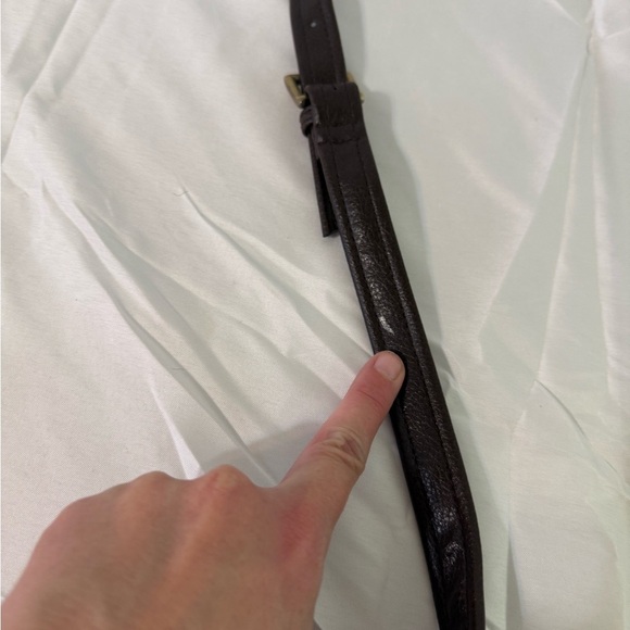 Crazy Horse Brown Leather Crossbody Bag - Picture 5 of 7